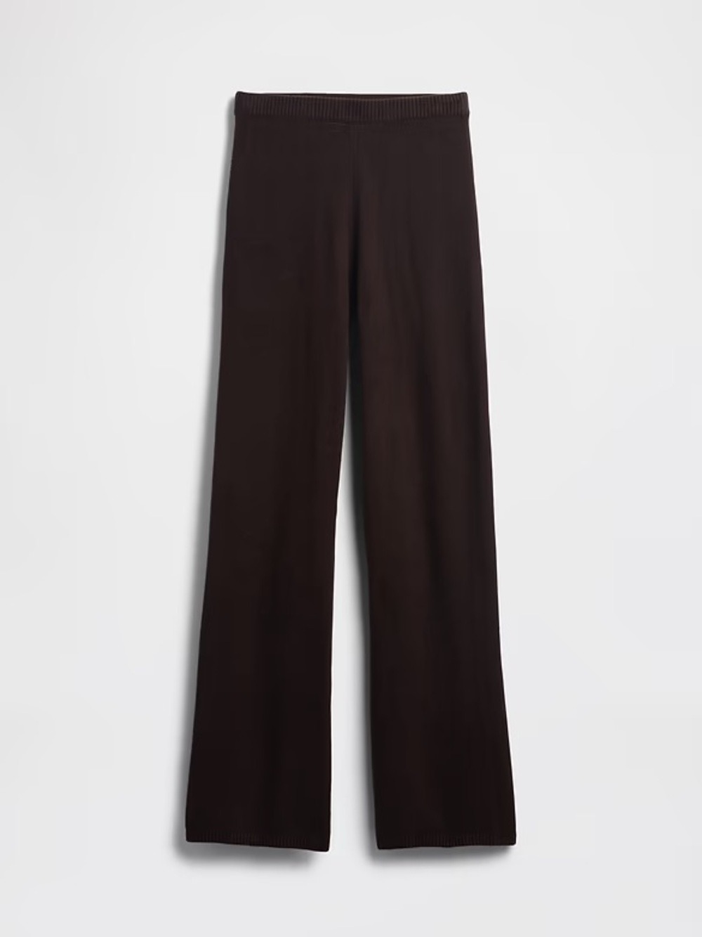 Gap Cashsoft Boot Sweater Pants NWOT L Espresso Cozy Cabincore Quiet Luxury